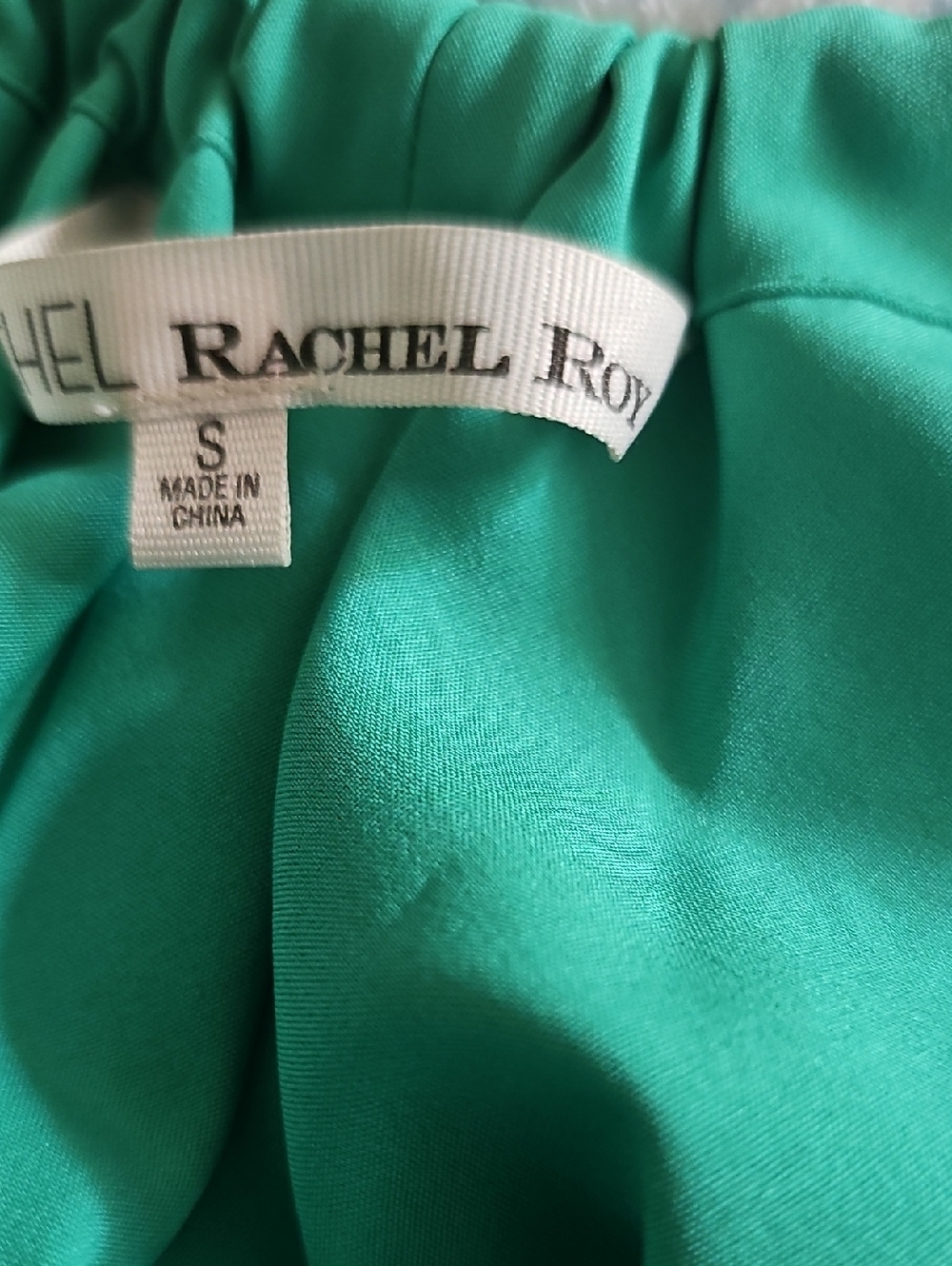 Rachel Rachel Roy Vibrant Green Sleeveless Halter Dress with Pockets Small - Picture 11 of 13